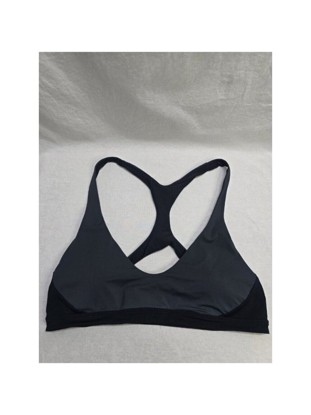 Lululemon Uncharted Waters TopDeep Coal / Black Size 8 A/B Cup- Read Information
